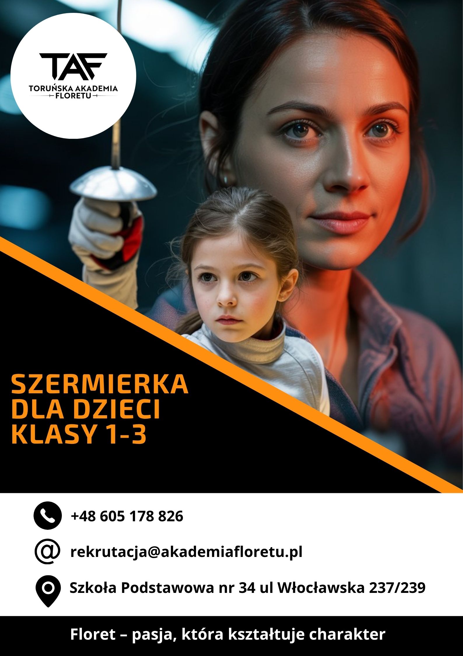 Plakat informacyjny SP nr 34